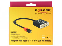 P-61213 | Delock 61213 - 0,2 m - USB Typ-C - DVI - Männlich - Weiblich - Gerade | 61213 | Zubehör