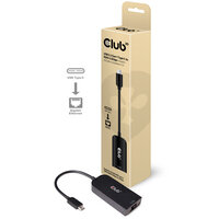 P-CAC-1520 | Club 3D USB 3.2 Gen1 Typ C auf RJ45 2.5Gbps Ethernet Adapter | CAC-1520 | Zubehör