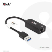 P-CAC-1420 | Club 3D USB 3.2 Gen1 Typ A auf RJ45 2.5Gbps Ethernet Adapter | CAC-1420 | Zubehör