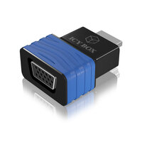 P-IB-AC516 | ICY BOX IB-AC516 - HDMI - VGA - Schwarz - Blau | IB-AC516 | Zubehör