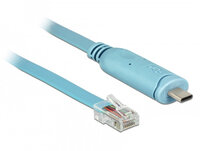 Delock 63914 - Blau - 3 m - USB Typ-C - RJ45 - Männlich - Männlich