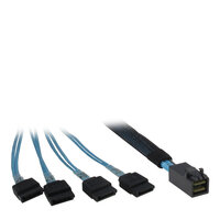 P-88885003 | Inter-Tech SATA- / SAS-Kabel - SAS 12Gbit/s - 36-polig 4x Mini SAS HD (SFF-8643) bis 7-poliges SATA | 88885003 | Zubehör