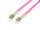 Equip 256515 - 7,5 m - LSZH - OM4 - LC - LC - Pink