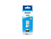 Epson 104 EcoTank Cyan ink bottle - Cyan - Epson -...