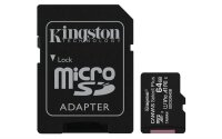 P-SDCS2/64GB | Kingston Canvas Select Plus - 64 GB - MicroSDXC - Klasse 10 - UHS-I - 100 MB/s - 85 MB/s | Herst. Nr. SDCS2/64GB | Flash-Speicher | EAN: 740617298697 |Gratisversand | Versandkostenfrei in Österrreich