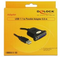 P-61330 | Delock USB 1.1 parallel adapter - Parallel-Adapter - USB | Herst. Nr. 61330 | Kabel / Adapter | EAN: 4043619613304 |Gratisversand | Versandkostenfrei in Österrreich
