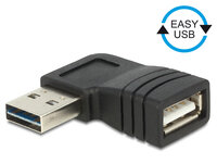 Delock 65522 - USB 2.0 A - USB 2.0 A - Schwarz