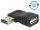 Delock 65522 - USB 2.0 A - USB 2.0 A - Schwarz