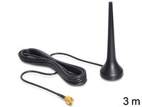 Delock 88690 - 2 dBi - Omnidirektionale Antenne - RP-SMA - Vertikale Polarisation - 3 m - Outdoor
