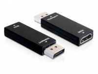 P-65258 | Delock Adapter Displayport Stecker > HDMI Buchse - Displayport 20 Pin Stecker - HDMI 19 Pin Buchse | Herst. Nr. 65258 | Kabel / Adapter | EAN: 4043619652587 |Gratisversand | Versandkostenfrei in Österrreich