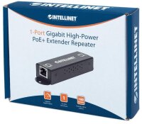 P-560962 | Intellinet 1-Port Gigabit High-Power PoE+ Extender Repeater - Repeater - Gigabit Ethernet | Herst. Nr. 560962 | Netzwerkgeräte | EAN: 766623560962 |Gratisversand | Versandkostenfrei in Österrreich