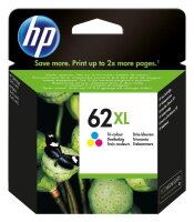 P-C2P07AE | HP Cartridge 62XL Tri-color 62 xl. - Original - Tintenpatrone | C2P07AE | Verbrauchsmaterial