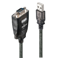 Lindy USB RS232 Converter w/ COM Port Retention -...