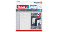 Tesa Adhesive Nail - Indoor - Hilfshaken - Transparent -...