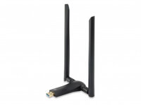 LevelOne WUA-1810E - Kabellos - USB - WLAN - Wi-Fi 5 (802.11ac) - 867 Mbit/s - Schwarz