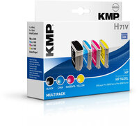 KMP H71V - Tinte auf Pigmentbasis - Schwarz - Cyan - Magenta - Gelb - Multi pack - HP Officejet Pro 8000/Pro 8500 - 4 Stück(e) - Tintenstrahldrucker