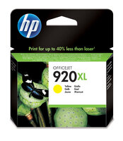 HP 920XL - Original - Tinte auf Pigmentbasis - Gelb - HP - HP OfficeJet 6000 - 6500 - 6500A - 7000 - 7500A - 1 Stück(e)