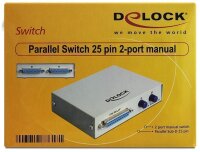 P-87618 | Delock 87618 2-Port Umschalter - Parallel D-SUB...