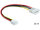 Delock Stromkabel - interne Stromversorgung, 4-polig (M) bis 4-Pin-Mini-Stromversorgungsstecker (W) - 30 cm