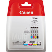 Canon CLI-571 C/M/Y/BK Value Pack - 4er-Pack - 7 ml