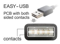 P-83375 | Delock 2m USB 2.0 A - B m/m - 2 m - USB A - USB...
