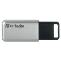 P-98664 | Verbatim Secure Pro - USB 3.0-Stick 16 GB - Silber - 16 GB - USB Typ-A - 3.2 Gen 1 (3.1 Gen 1) - Ohne Deckel - Silber | 98664 | Verbrauchsmaterial