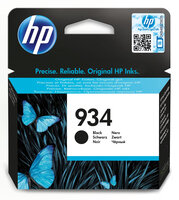P-C2P19AE | HP 934 Schwarz Original-Druckerpatrone - Standardertrag - Tinte auf Pigmentbasis - 10 ml - 400 Seiten - 1 Stück(e) | C2P19AE | Verbrauchsmaterial