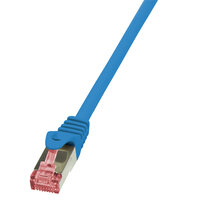 LogiLink 3m Cat.6 S/FTP - 3 m - Cat6 - S/FTP (S-STP) - RJ-45 - RJ-45 - Blau