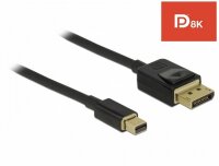 P-84927 | Delock 84927 - 1 m - Mini DisplayPort - DisplayPort - Männlich - Männlich - 7680 x 4320 Pixel | 84927 | Zubehör