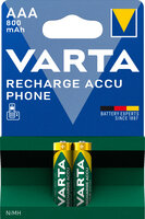 Varta -T398B - Wiederaufladbarer Akku - AAA -...