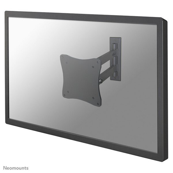 P-FPMA-W820 | Neomounts by Newstar TV/Monitor-Wandhalterung - 25,4 cm (10 Zoll) - 68,6 cm (27 Zoll) - 75 x 75 mm - 100 x 100 mm - 0 - 90° - Silber | FPMA-W820 | Displays & Projektoren