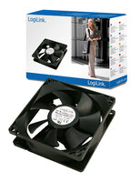 P-FAN101 | LogiLink PC case cooler - Ventilator - 32,6 dB - Schwarz | FAN101 | PC Komponenten