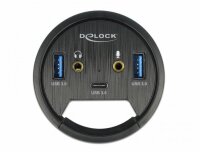 Delock 62794 - USB 3.2 Gen 1 (3.1 Gen 1) Type-A - 3.5mm -...