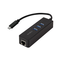 P-UA0283 | LogiLink UA0283 - Verkabelt - USB - Ethernet - 1000 Mbit/s - Schwarz | UA0283 | Zubehör
