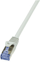 P-CQ3022S | LogiLink Cat6a S/FTP - 0.5m - 0,5 m - Cat6a - S/FTP (S-STP) - RJ-45 - RJ-45 - Grau | CQ3022S | Zubehör