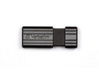 P-49063 | Verbatim PinStripe - USB-Stick 16 GB - Schwarz...