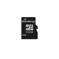 P-MR959 | MEDIARANGE 32GB microSDHC - 32 GB - MicroSDHC - Klasse 10 - 45 MB/s - 15 MB/s - Schwarz | Herst. Nr. MR959 | Flash-Speicher | EAN: 4260283113552 |Gratisversand | Versandkostenfrei in Österrreich