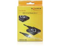 P-91704 | Delock USB 3.0 Card Reader All in 1 - CF -...