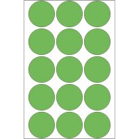 GRATISVERSAND | P-2275 | HERMA Vielzwecketiketten/Farbpunkte Ø 32 mm rund grün Papier matt Handbeschriftung 480 St. - Grün - Kreis - Zellulose - Papier - Deutschland - 32 mm - 32 mm | HAN: 2275 | Papier, Folien, Etiketten | EAN: 4008705022750