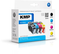 KMP H151V - Tinte auf Pigmentbasis - Schwarz - Cyan -...