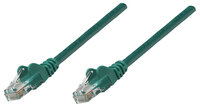 Intellinet Premium Netzwerkkabel - Cat6 - S/FTP - 100% Kupfer - Cat6-zertifiziert - LS0H - RJ45-Stecker/RJ45-Stecker - 0,25 m - grün - 0,25 m - Cat6 - S/FTP (S-STP) - RJ-45 - RJ-45 - Grün