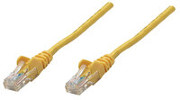 Intellinet Premium Netzwerkkabel - Cat6 - S/FTP - 100% Kupfer - Cat6-zertifiziert - LS0H - RJ45-Stecker/RJ45-Stecker - 0,25 m - gelb - 0,25 m - Cat6 - S/FTP (S-STP) - RJ-45 - RJ-45 - Gelb