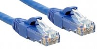 Lindy Cat.6 UTP Premium Patchkabel halogenfrei blau - Kabel