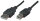 Manhattan Hi-Speed USB B Anschlusskabel - USB 2.0 - Typ A Stecker - Typ B Stecker - 480 Mbps - 0,5 m - Schwarz - 0,5 m - USB A - USB B - USB 2.0 - Männlich/Männlich - Schwarz