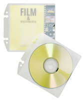Durable CD/DVD cover easy - Geldbörsenhülle - 2 Disks - Transparent - Polypropylen (PP) - 80 mm - 10 Stück(e)
