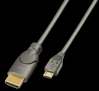 P-41567 | Lindy HDMI to MHL Cable - Video- / Audiokabel - MHL / HDMI | Herst. Nr. 41567 | Kabel / Adapter | EAN: 4002888415675 |Gratisversand | Versandkostenfrei in Österrreich