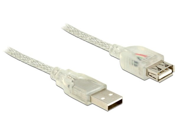 Delock USB-Verlängerungskabel - USB (W) bis USB (M) - USB 2.0