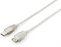 P-128751 | Equip USB-Verlängerungskabel - USB Typ A, 4-polig (M) - USB Typ A, 4-polig (W) | 128751 | Zubehör