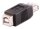 P-71228 | Lindy USB-Adapter Typ A/B USB A Kupplung an B Ku - Kabel | Herst. Nr. 71228 | Kabel / Adapter | EAN: 4002888712286 |Gratisversand | Versandkostenfrei in Österrreich