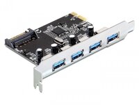 P-89297 | Delock PCI Express Card > 4 x USB 3.0 - USB-Adapter - PCI Express 2.0 x1 | 89297 | PC Komponenten